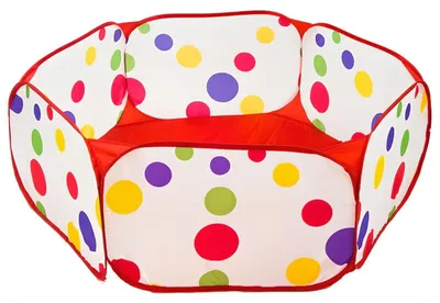 Productafbeelding van Kinderspeeltent, balbak, zwembad met ballen, 120 cm, speeltenten