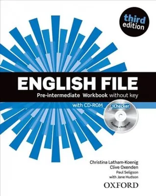 Image de English File: Pre-intermediate. Workbook with iChecker without Key