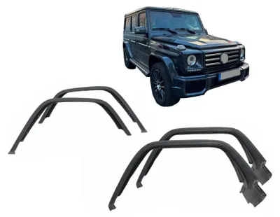 Produktbild von Kotflügelverbreiterungen Radkästen für Mercedes G-Klasse W463 1989-2013 G65 G63 Look.