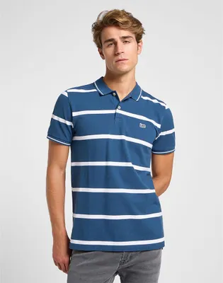 Produktbild von Lee Pique Kurzarm-poloshirt Blau S Herren Blau S