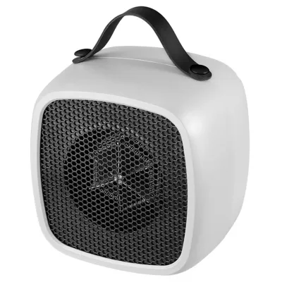 Produktbild von Mini-Heizlüfter 500 W, tragbarer Elektroheizer, kompakt & leise, schnelle Warmluft, 220 V, für Büro & Zuhause – Weiß