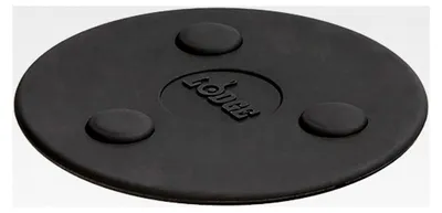 Produktbild von 5 Zoll Silikon-Magnetuntersetzer für Gusseisen, Silikon, schwarz