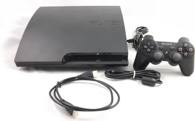 Produktbild von Sony PlayStation 3 Slim Konsole 120 GB Schwarz PS3 + Orig. Controller
