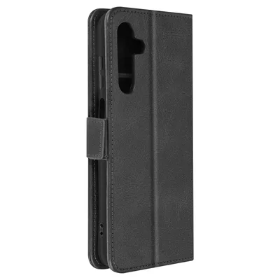 Image de Avizar, Étui pour Samsung A25 5G avec porte-carte et fonction de support, noir