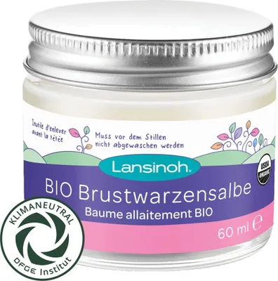 Obrázek produktu pro Lansinoh Organická mast na bradavky 60 ml