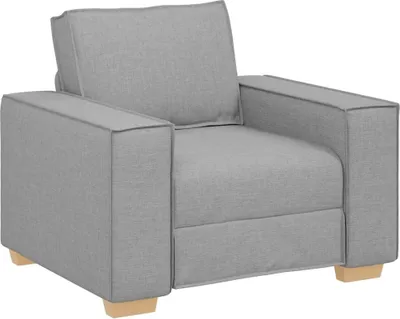 Produktbild von vidaXL Sofa Stuhl Wolkengrau 60 cm Stoff