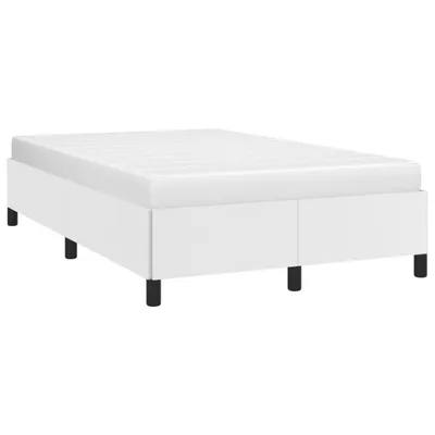 Produktbild von Möbel Bettgestell ohne Matratze Weiß 120x190 cm Kunstleder - Klassische Betten 379523