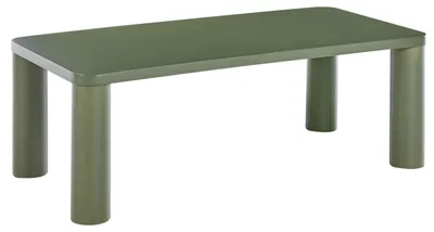 Zdjęcie produktu dla BELIANI Stolik kawowy zielony płyta MDF blat podstawa stolik pomocniczy nowoczesny design do salonu