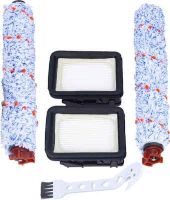 Produktbild von Víceúčelový kartáčový válec a náhradní filtr Sillar pro vysavač na mokré a suché vysávání Bissell 17132 Crosswave 3 v 1 Bissell Crosswave 2225N Pet Pro Filter, 2 ks