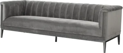 Produktbild von Casa Padrino Sofa Grau 230 x 86 x H. 75 cm - Luxus Kollektion
