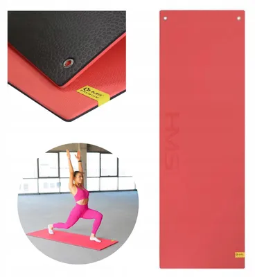 Produktbild von HMS MFK03 Anti-Rutsch Fitnessmatte mit Löchern für Training