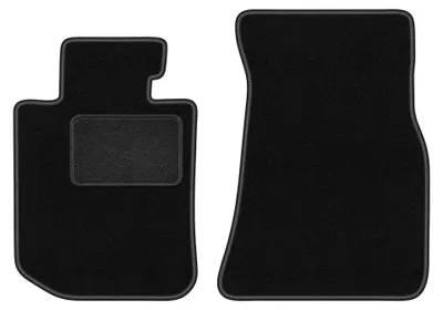 Immagine prodotto di Tappetini anteriori in moquette per BMW 3 G20 2018- (berlina) – 2 pezzi, neri, su misura – Wielganizator LUX