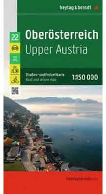 Produktbild von freytag & berndt Straßenkarte Oberösterreich 1:150.000