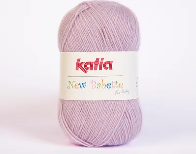 Produktbild von NEW BABETTE von Katia - LILA CLARO (126) - 50 g / ca. 335 m Wolle