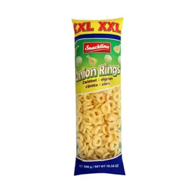 Produktbild von Snackline Zwiebelringe Maissnack XXL - 18x 300 Gramm