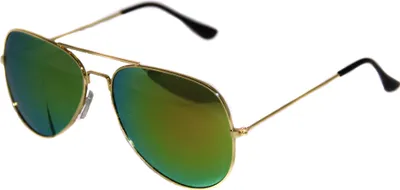 Produktbild von Piloten-Brille, gold grün rot