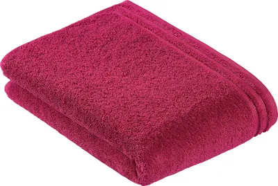 Produktbild von Vossen 114899 | Calypso Feeling Duschtuch / 67 x140 cm - Farbe: Cranberry - Größe: 67 x 140 cm