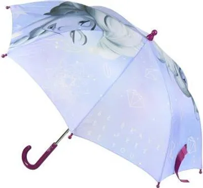 Produktbild von Disney Frozen Automatik-Regenschirm für Mädchen, Lila