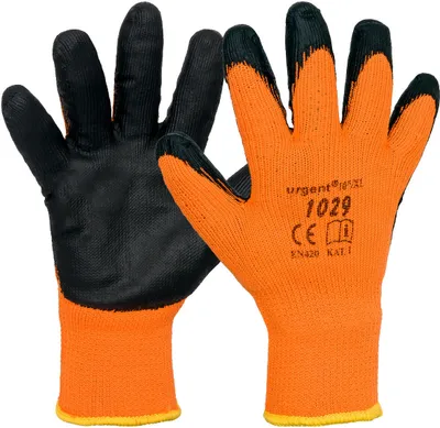 Produktbild von 12 Paar Arbeitshandschuhe Winter Gefüttert Warme Dicke Schutzhandschuhe(1029) Gr. 10