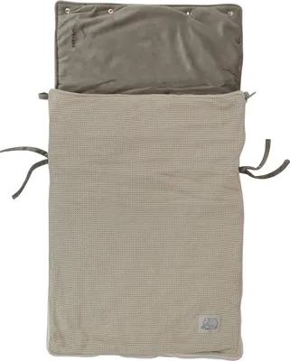Produktbild von Deryan Fußsack für Autositz & Kinderwagen – Fußsack Maxi Cosi, Kinderwagen oder Autositz – Nougat