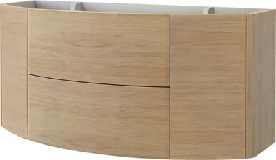 Produktbild von Baden Haus Waschtischunterschrank Eden BxHxT 121 x 55 x 51 cm Tabak Eiche montiert