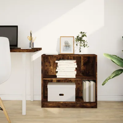 Produktbild von "2026 Aktion"Bücherregal - CLORIS - Standregal - Robust und langlebig - Räuchereiche 80x24x76 cm Holzwerkstoff - DEMöbel9577921