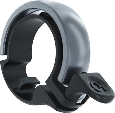 Produktbild von Knog Fahrradklingel Oi Classic groß 23.8 - 31.8mm schwarz grau