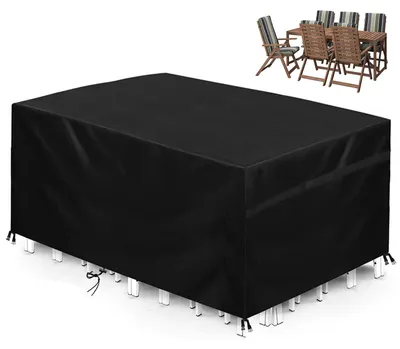 Productafbeelding van Omgoods - Tuinmeubelen Beschermhoes 200 x 160 x 70 cm - Waterdicht en UV-bestendig