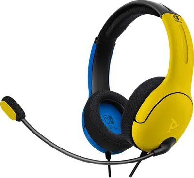 Produktbild von PDP Headset Stereo LVL40 Gelb/Blau für Nintendo Switch