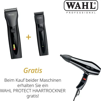 Produktbild von Wahl - Sparset ChromStyle + Chrommini + Gratis Protect Föhn