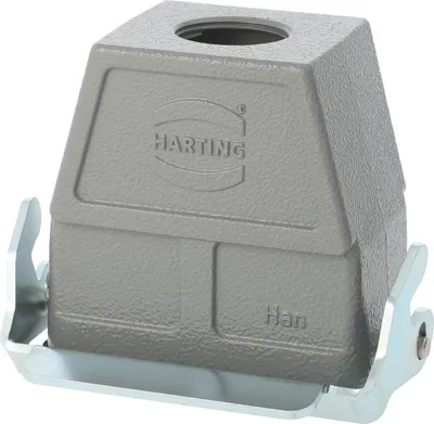 Immagine prodotto di HARTING Han 10B Alloggiamento connettore alto, 1xM32 uscita cavo diritta, con 1 staffa longitudinale Vite M32 Area di serraggio