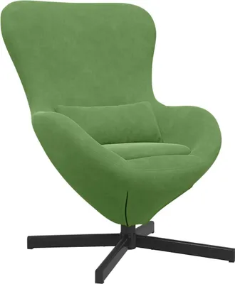 Produktbild von vidaXL Eiersessel Hellgrün 63 x 73 x 90 cm Samt