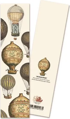 Obrázek produktu pro Zakładka do książki Mongolfiere Balony 9107