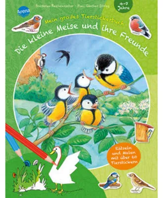 Obrázek produktu pro Die kleine Meise und ihre Freunde. Mein großes Tierstickerbuch