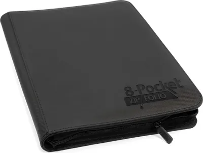 Produktbild von Ultimate Guard 8-Pocket ZipFolio XenoSkin Schwarz