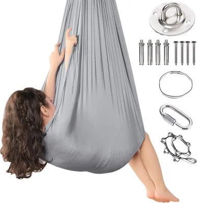 Obrázek produktu pro Nová dětská houpačka Hammock Indoor Outdoor Yoga Therapy Autism Resilient CZ