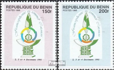 Produktbild von Briefmarken Benin 1995 Mi 716-717 (kompl.Ausg.) postfrisch Konferenz