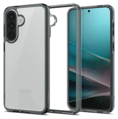Produktbild von Spigen Ultra Hybrid, Cover, Samsung, Galaxy A57 5G, 17 cm (6.7"), Transparent, Grau