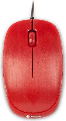 Imagen del producto de NGS Raton óptico Redflame 1000 Dpi Rojo