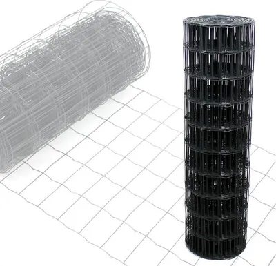 Produktbild von Gartenzaun Maschendraht 1x25m Zaun Gitterzaun Schweißgitter Wildzaun RAL7016