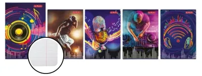 Zdjęcie produktu dla Zeszyt A4 60k linia Music Herlitz