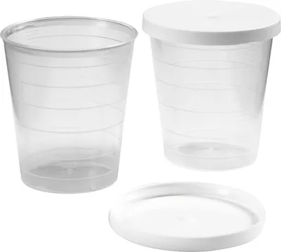 Immagine prodotto di Mini tazza con coperchio, 30 ml, 75 pezzi.
