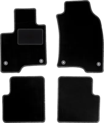 Immagine prodotto di Tappetini in velluto nero per: Fiat Panda III hatchback (dal 2012)