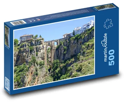 Obrázok produktu pre Puzzle 500 Most v Rondě, Andalúzia - martinpuzzle