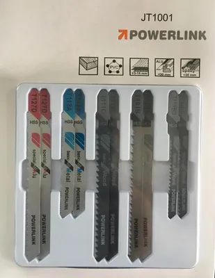 Produktbild von 10 x T-Schaft Profi Stichsägeblätter für Holz Metall PVC Alu Kupfer