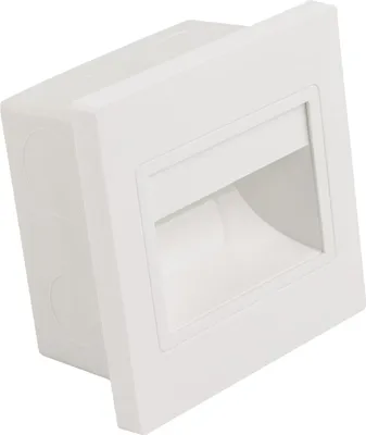 Produktbild von LED Wandeinbauleuchte 1.5W Weiß Randy 3000K Warmweiß