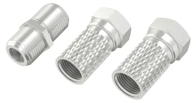 Produktbild von Hama 00305119, F-Typ, F-Typ, F-Typ, Männlich, Weiblich, 3 Stück(e)