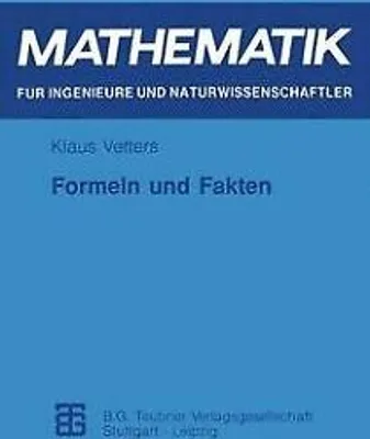 Obrázek produktu pro Formeln und Fakten