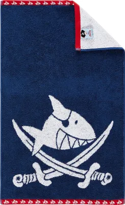 Produktbild von Dyckhoff Handtuch Capt'n Sharky blau, 50 x 70 cm
