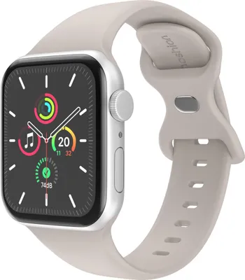 Productafbeelding van imoshion Siliconen⁺ bandje voor de Apple Watch | 44/45/46/49 mm - Maat M/L - Stone